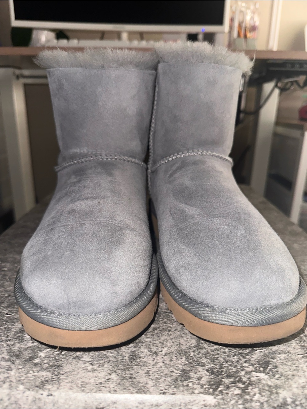 UGG Classic Double Bow Mini Geyser